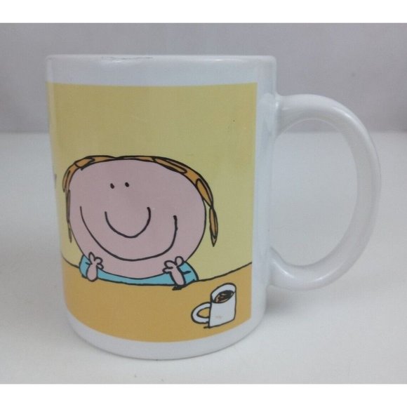 Leanin' Tree I'm Smiling Cause I'm Not Really Sure Novelty Funny Coffee Cup Mug - Picture 1 of 6
